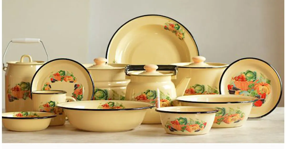 نگه داری ظروف لعابی